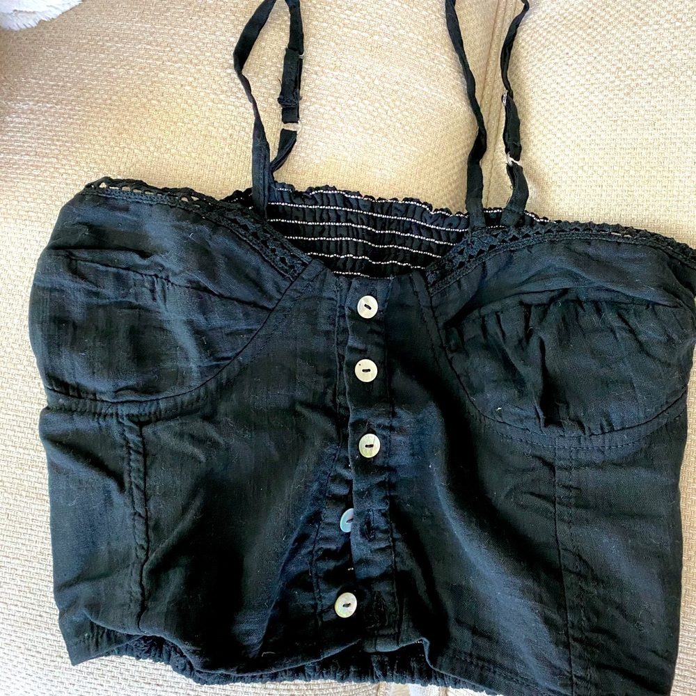 Brand New Jens Pirate Booty Bustier Crop Top